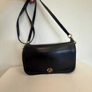Vintage coach black bag #9755